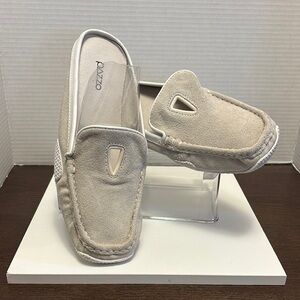 PAZZO Light Tan Suede Loafers